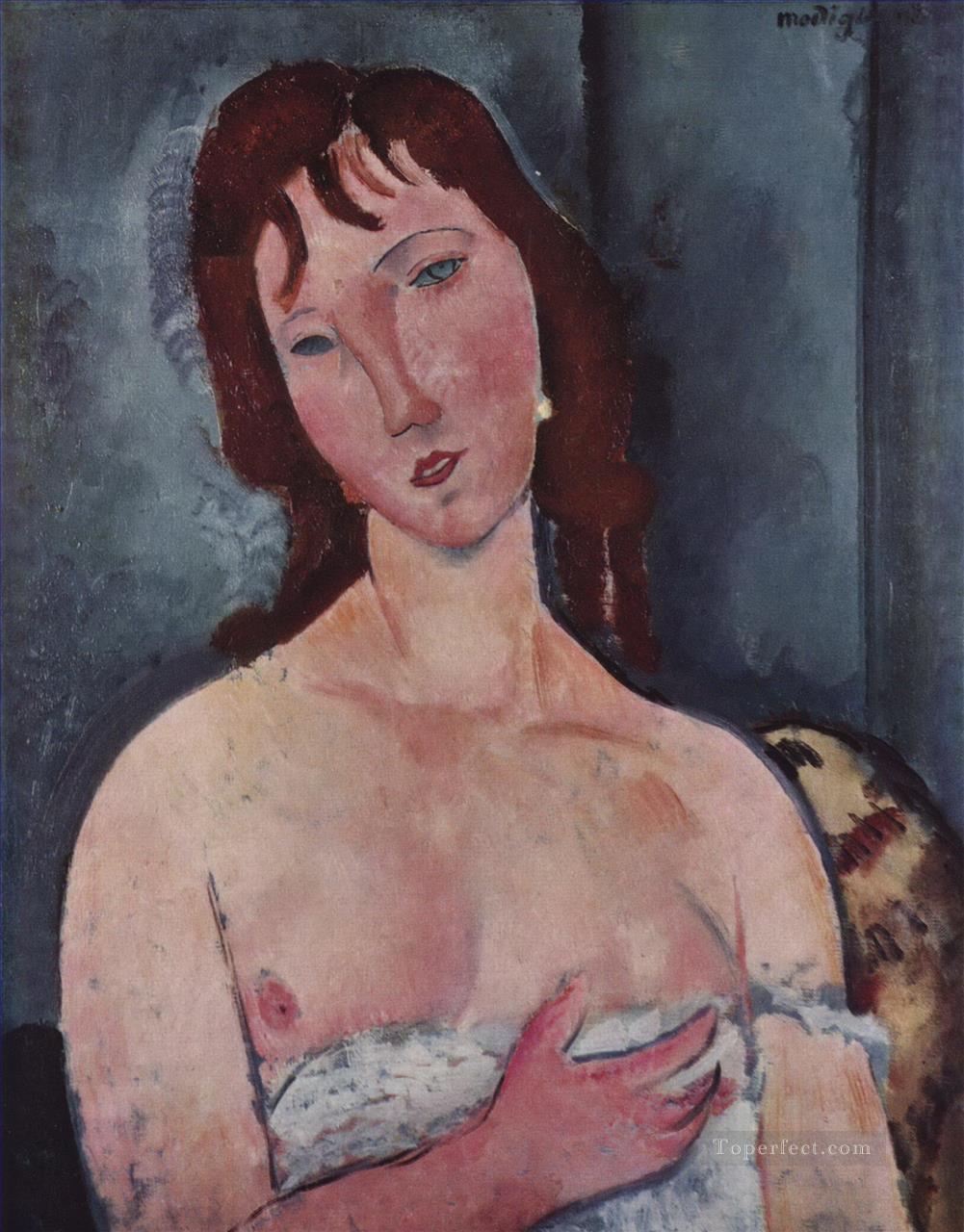 young woman Amedeo Modigliani Oil Paintings